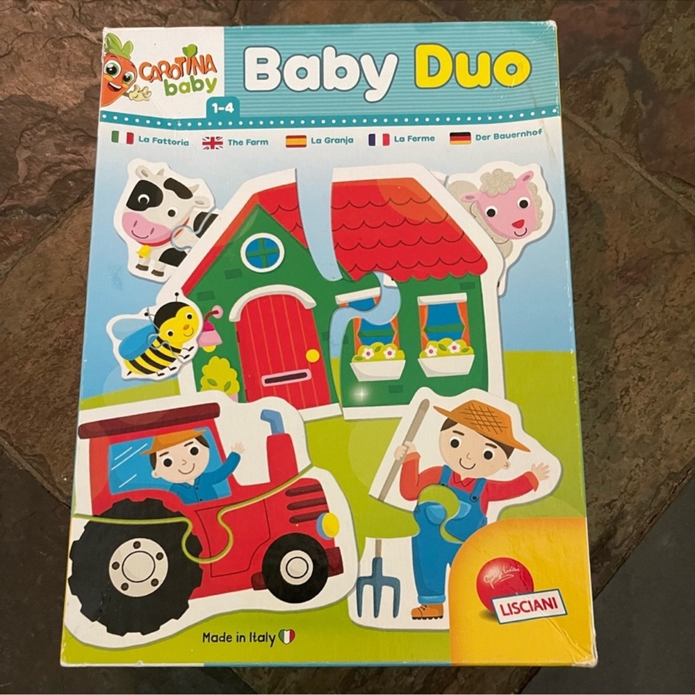 Carotina Baby Baby Duo Farm Adventure Puzzles